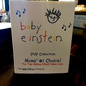 Baby Einstein videos. Slightly used with 26 dvds.